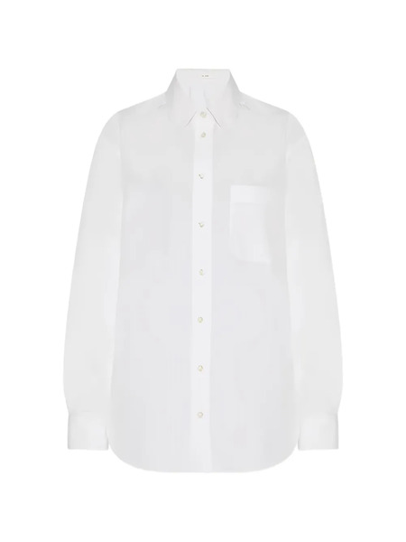  The Row Chest-pocket Classic-collar Shirt - White 