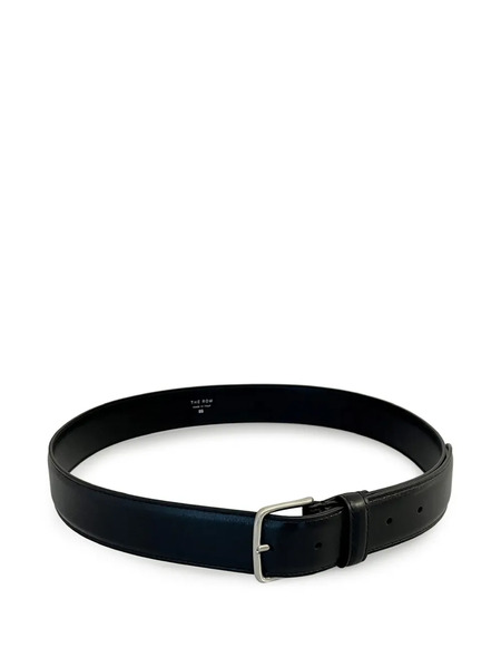  The Row Classic Leather Belt - Black 
