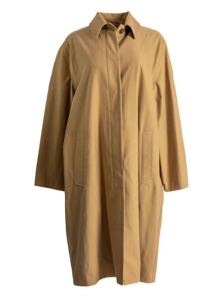  The Row Cotton-cashmere Coat - Brown 