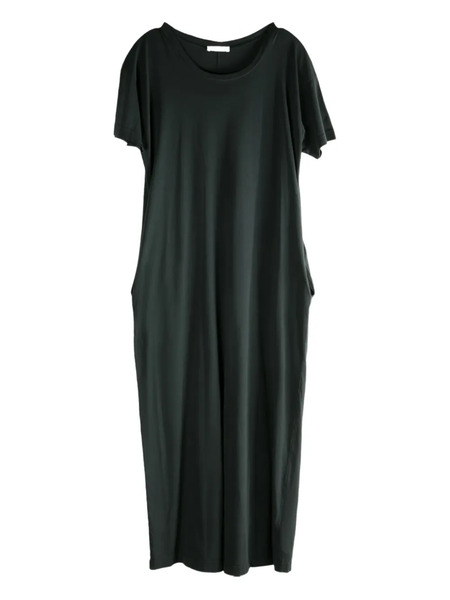  The Row Drop-shoulder T-shirt Dress - Green 