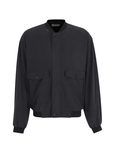  The Row Elasticated Hem Bomber Jacket - Black 