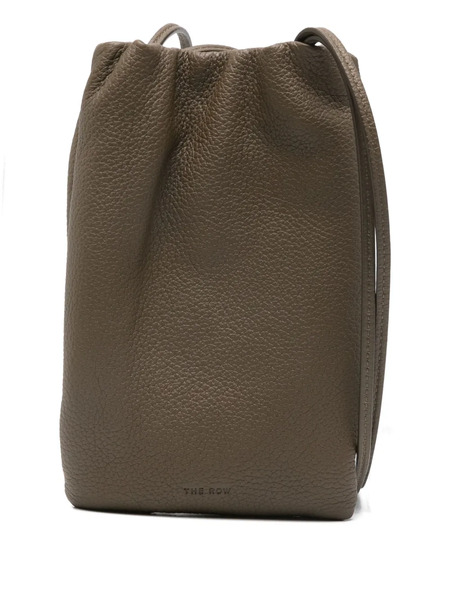  The Row Grained-leather Phone Case - Green 