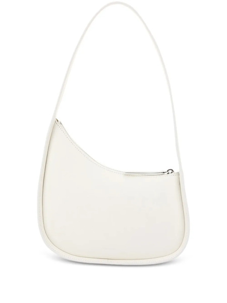  The Row Half Moon Leather Shoulder Bag - Neutrals 