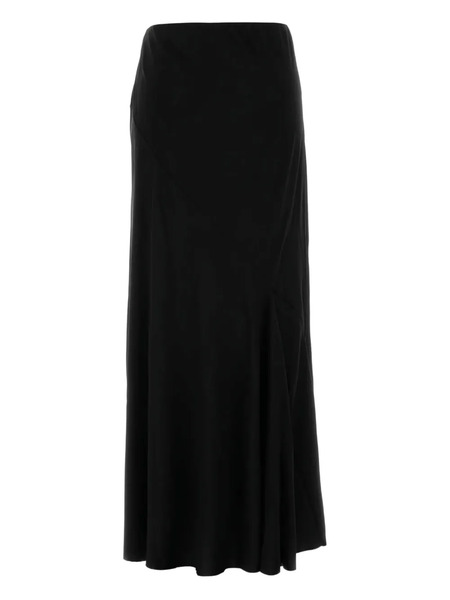  The Row High-waisted Midi Skirt - Black 