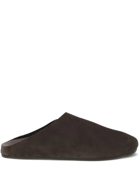  The Row Hudson Round-toe Mules - Brown 