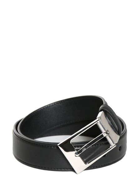  The Row Jewel Leather Belt - Black 