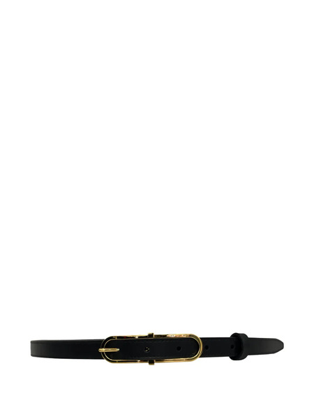  The Row Leather Belt - Black 