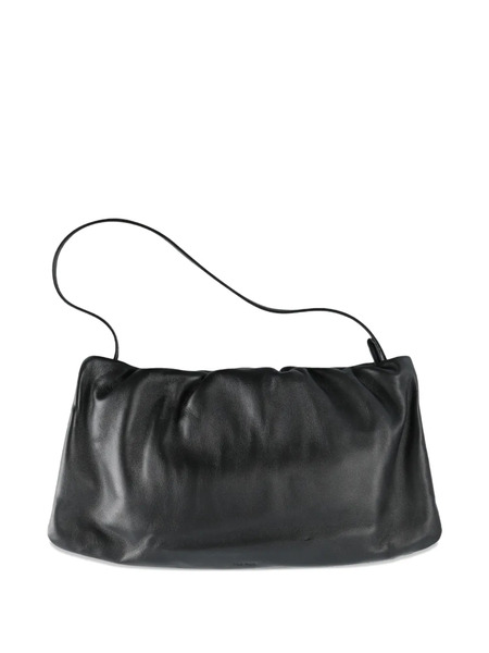  The Row Leather Shoulder Bag - Black 