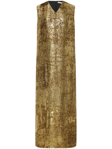  The Row Louane Maxi Dress - Gold 
