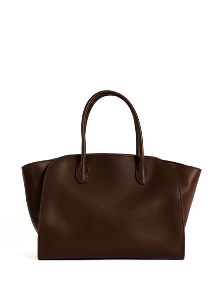  The Row Marlo Top-handle Leather Shoulder Bag - Brown 
