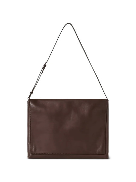  The Row Nan Messenger Shoulder Bag - Brown 