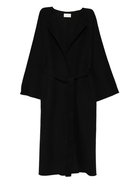  The Row Nilsat Belted Cashmere Coat - Black 