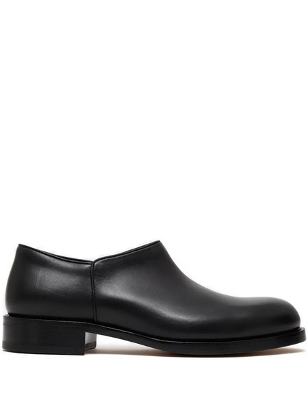  The Row Nobilis Block-heel Loafers - Black 