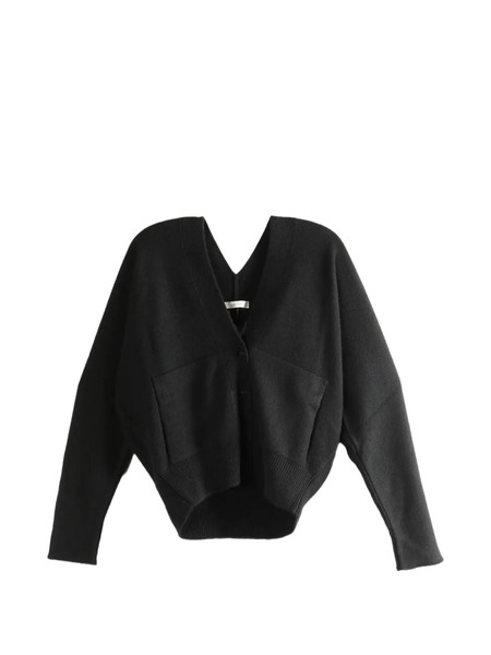  The Row Pocket V-neck Cardigan - Black 