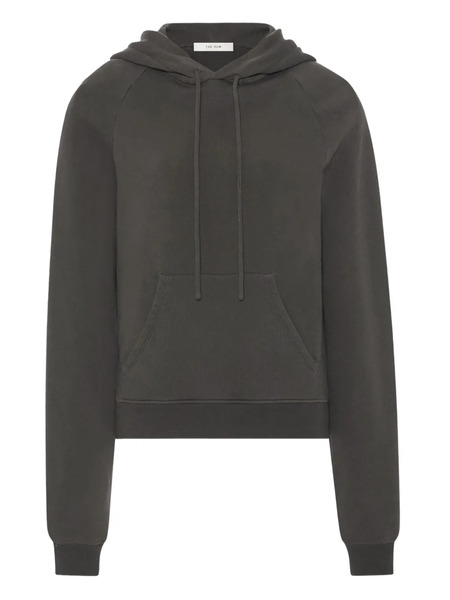  The Row Ribbed-trim Hoodie - Grey 
