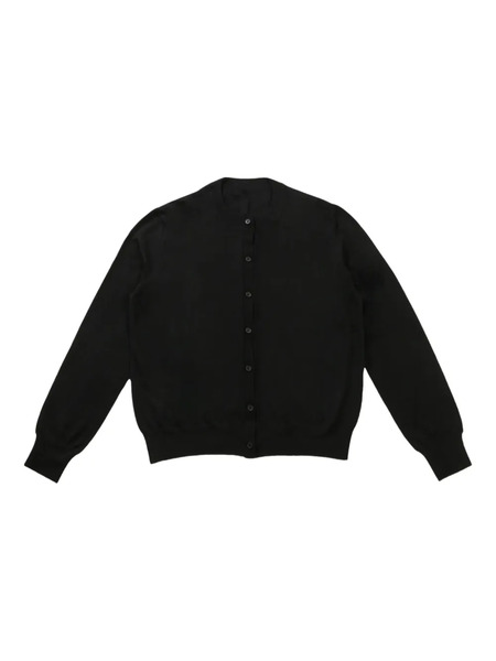 The Row Round Neck Cardigan - Black 