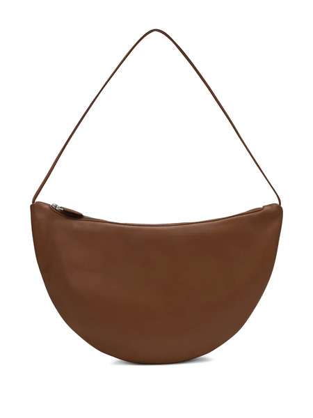  The Row Small Izzy Zip Shoulder Bag - Brown 