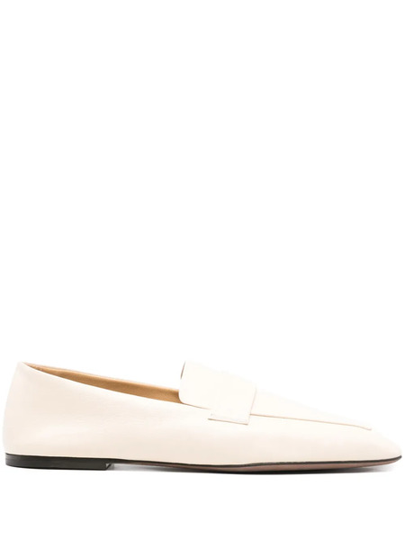  The Row Square-toe Loafers - Neutrals 