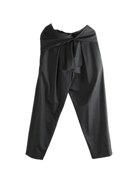  The Row Tie-waist Trousers - Black 