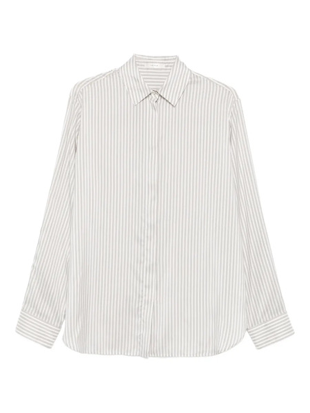 The Row Vanda Striped Long-sleeve Shirt - White 