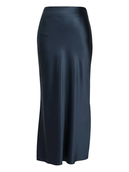  The Sei Silk Maxi Skirt - Blue 
