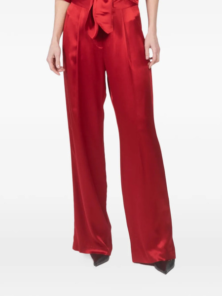 The Sei Tie Wide-leg Trousers - Red 