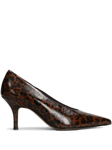  The Seller Leopard-print Pointed-toe Pumps - Brown 