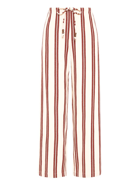  The Upside Baja Charli Striped Trousers - Neutrals 