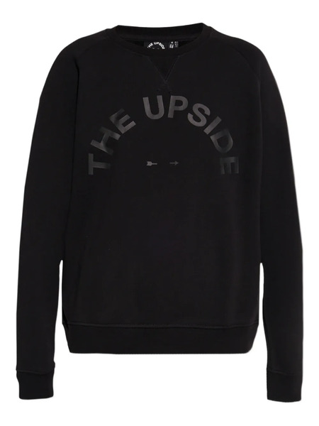  The Upside Logo-print Sweatshirt - Black 