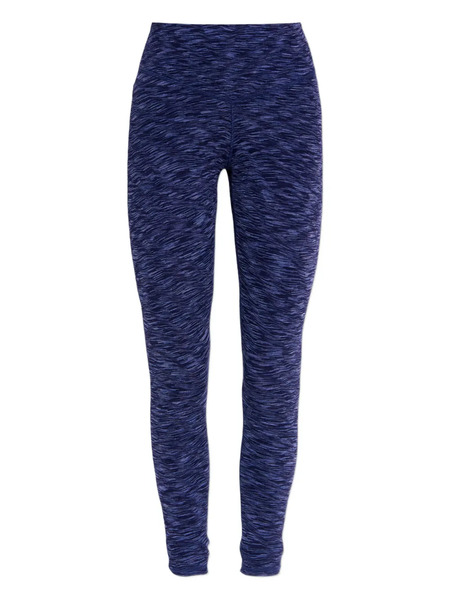  The Upside Mystere Zebra-print Leggings - Blue 