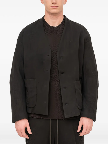  The Viridi-anne Double-layered Jacket - Black 