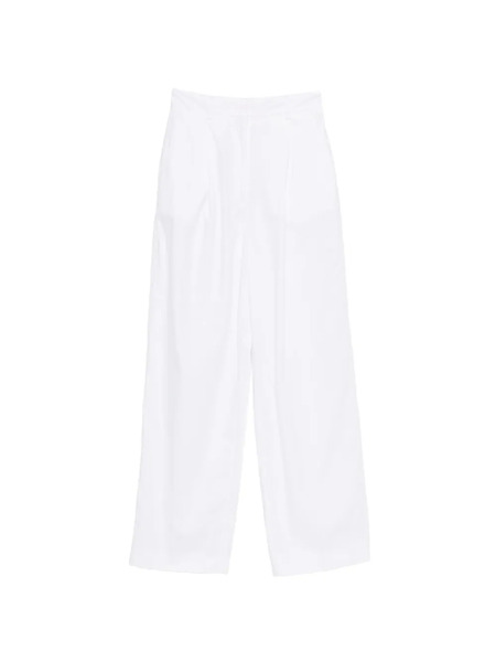  Thelatest Axel Pleated Trousers - White 