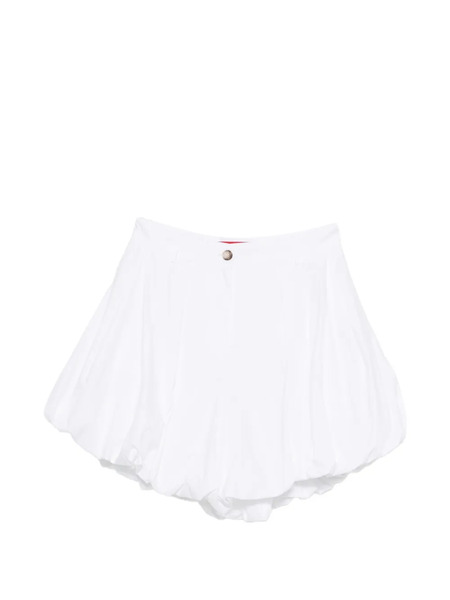  Thelatest Dafne Poplin Shorts - White 