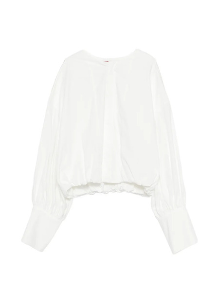 Thelatest Diana Long-sleeve Shirt - White 
