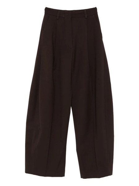  Thelatest Pleated Trousers - Brown 
