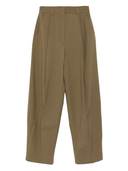  Thelatest Pleated Trousers - Green 