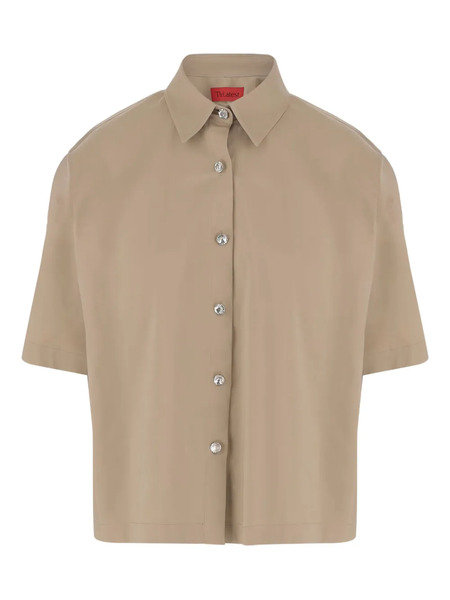  Thelatest Short-sleeved Shirt - Neutrals 