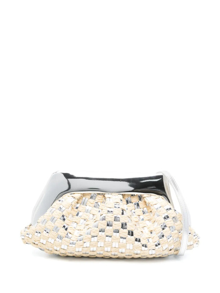  Themoirè Emera Clutch Bag - Silver 