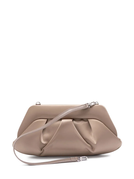  Themoirè Pleated Clutch Bag - Neutrals 