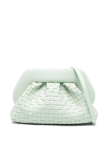  Themoirè Tia Clutch Bag - Green 