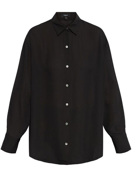  Theory Button-down Shirt - Black 