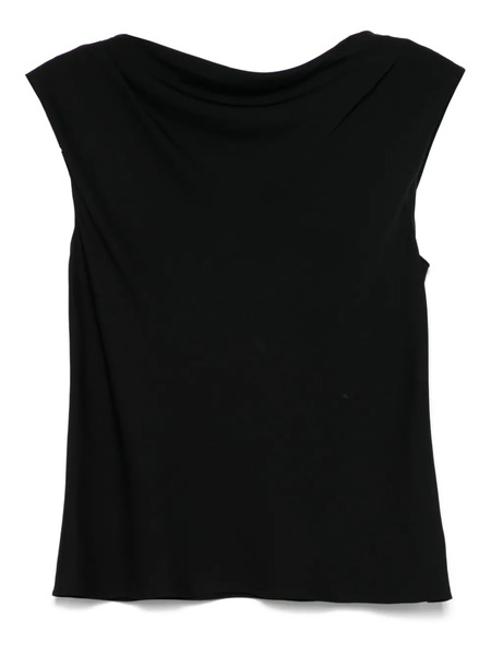  Theory Cowl-neck Blouse - Black 