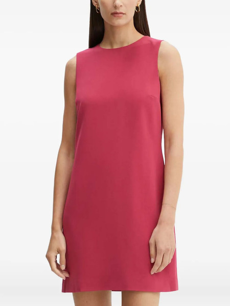  Theory Crew-neck Mini Dress - Pink 