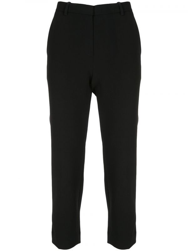  Theory Cropped Tailored Trousers - Black 
