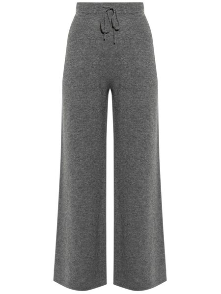  Theory Flared Knit Trousers - Grey 