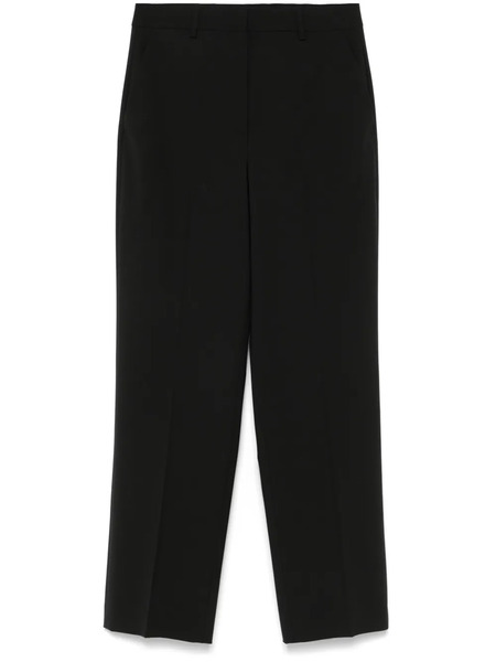  Theory High-waisted Straight-leg Trousers - Black 