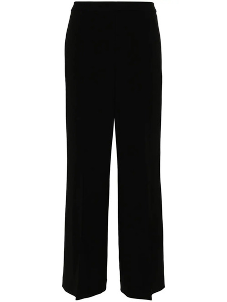  Theory Mid-rise Wide-leg Trousers - Black 