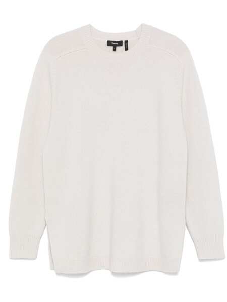 Theory New Karenia Sweater - White 