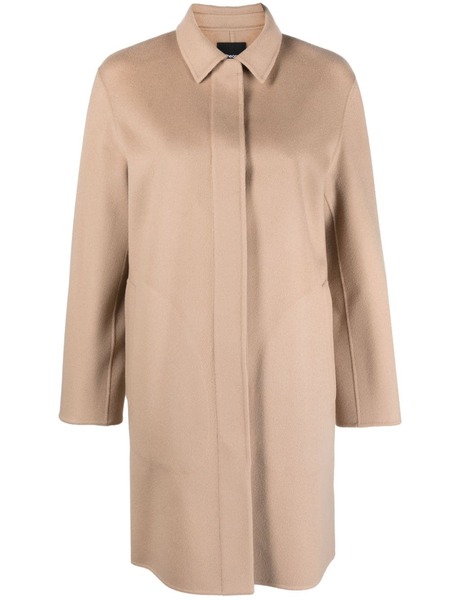  Theory Palomino Wool-blend Coat - Neutrals 