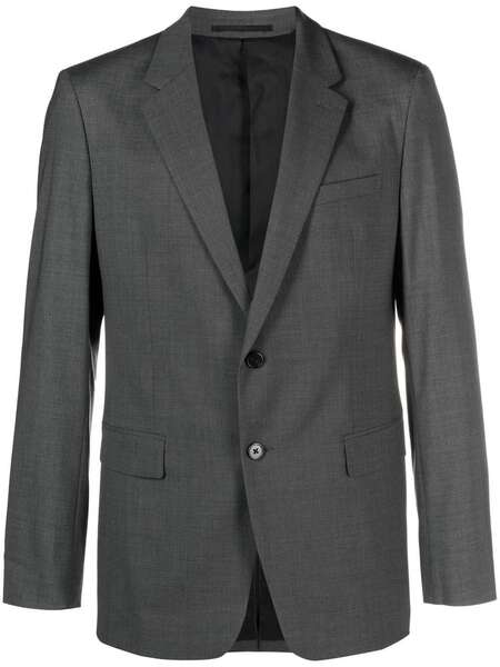  Theory Single-breasted Tailored Blazer - Grey 